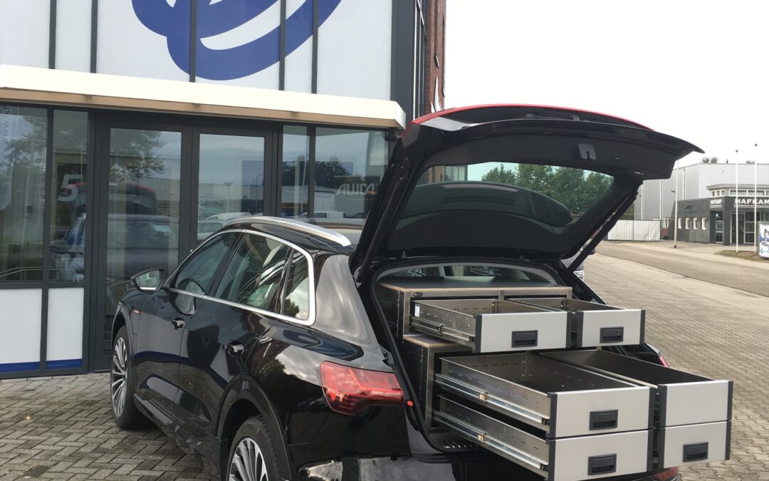 Unieke Audi E-tron voor de dierenartsenpraktijk