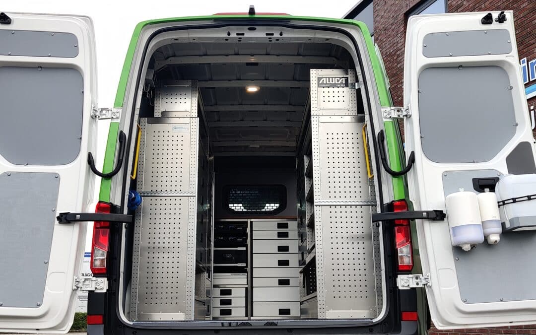 Vol energie naar morgen met deze VW Crafters voor Cogas