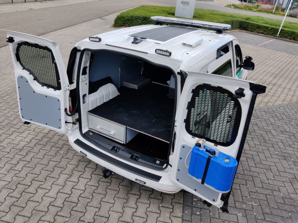 Circulaire Caddy dankzij solartechniek