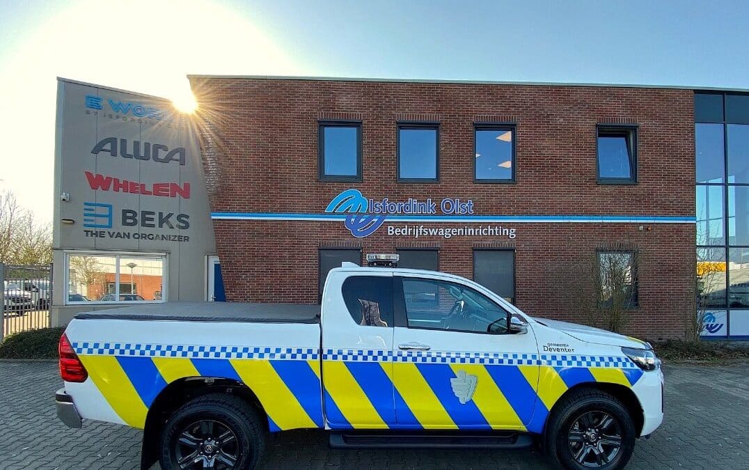 Zien en gezien worden met deze Toyota Hilux