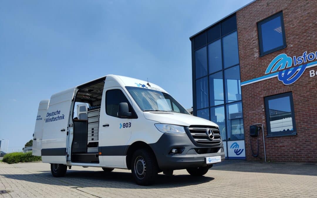 Het schoolvoorbeeld van ons one-stop-shop concept, toegepast bij Deutsche Windtechnik