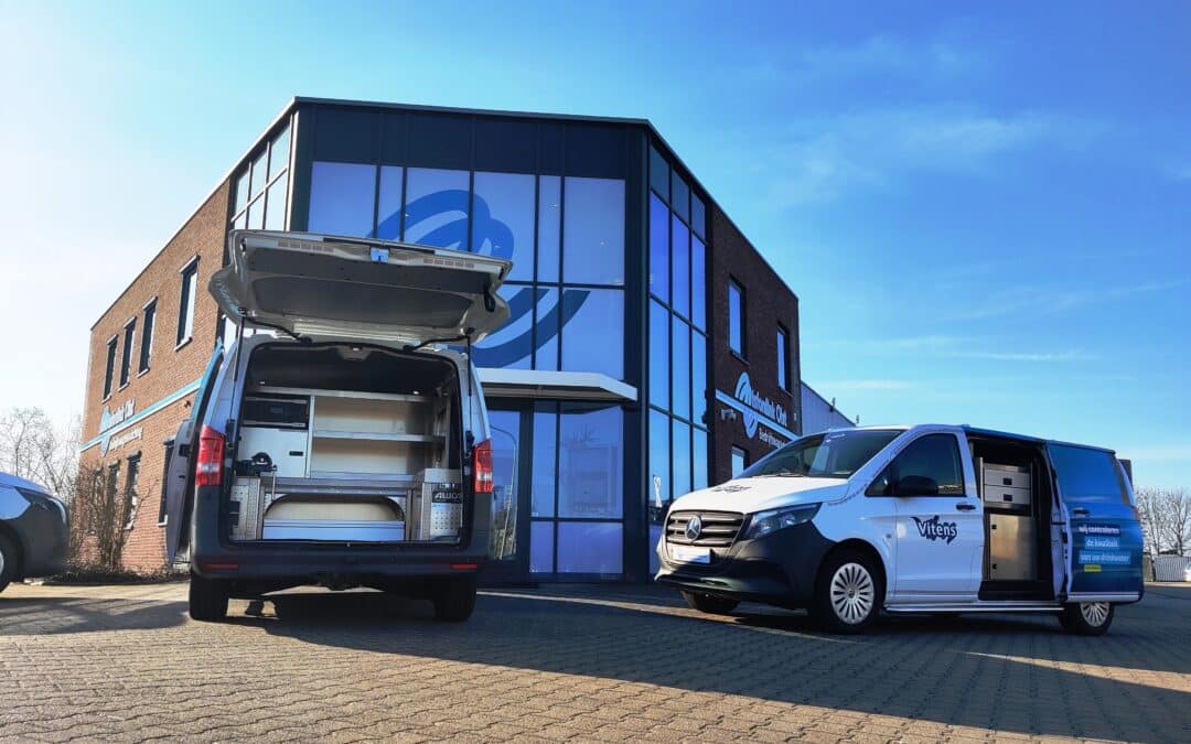Monsterklus met Mercedes Vito’s voor Vitens