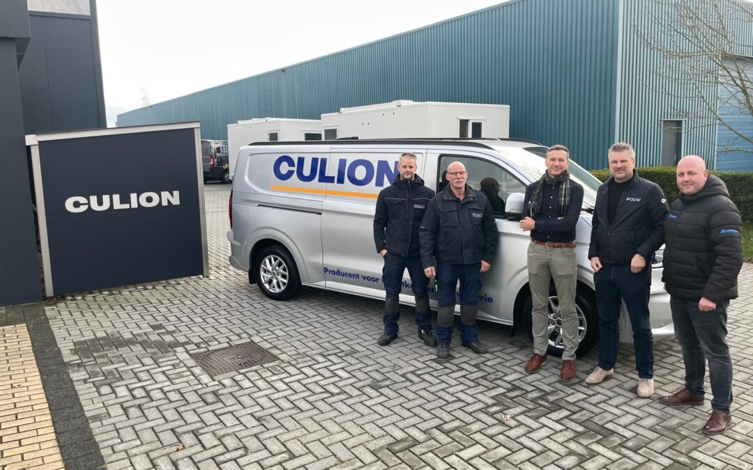 Een VW Transporter met Aluca inbouw waarvan wij trots zijn dat er Culion op staat!