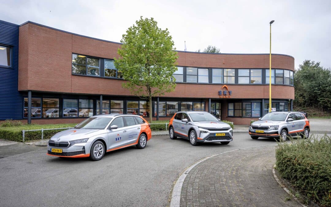 Nieuwe generatie serviceauto’s voor liftspecialist SkyLift