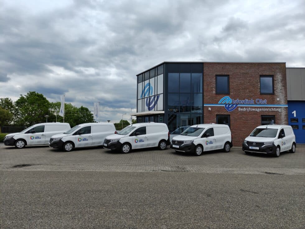 Kleinere laadruimtes slim indelen bij deze 5x Nissan Townstar EV