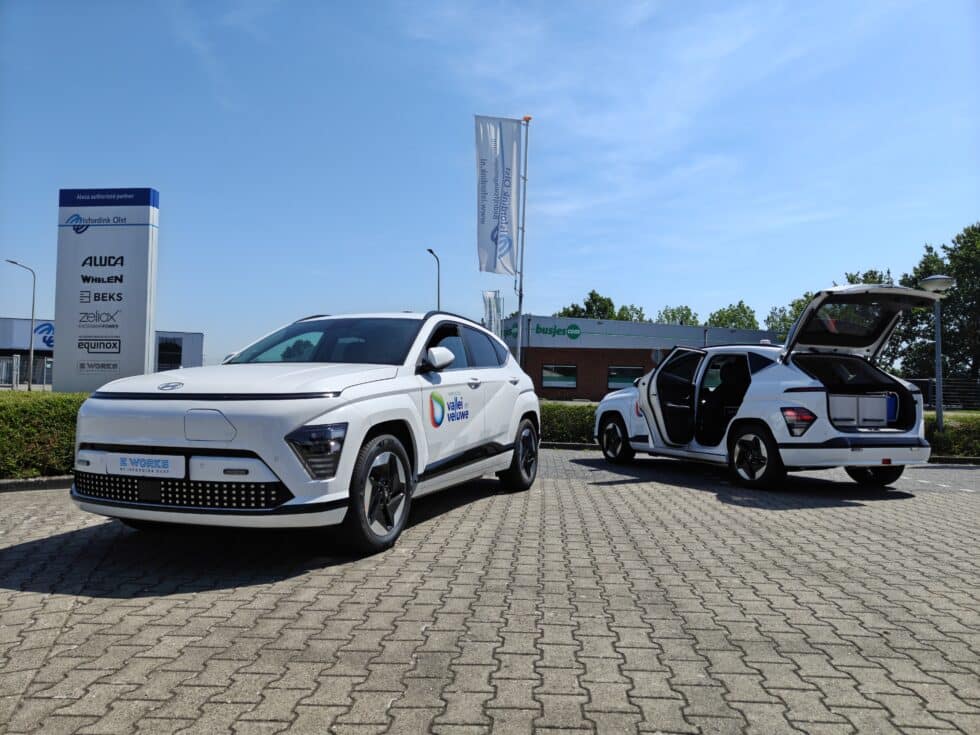 Waterschap Vallei en Veluwe uitstootvrij de natuur in met Hyundai Kona Electric